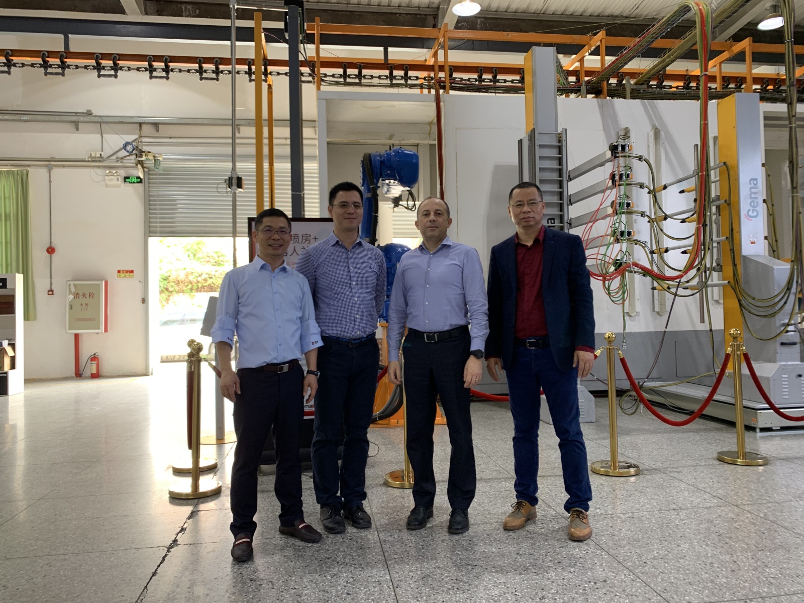 Claudio Merengo, the CEO of Gema Switzerland GmbH, visited us in 2019