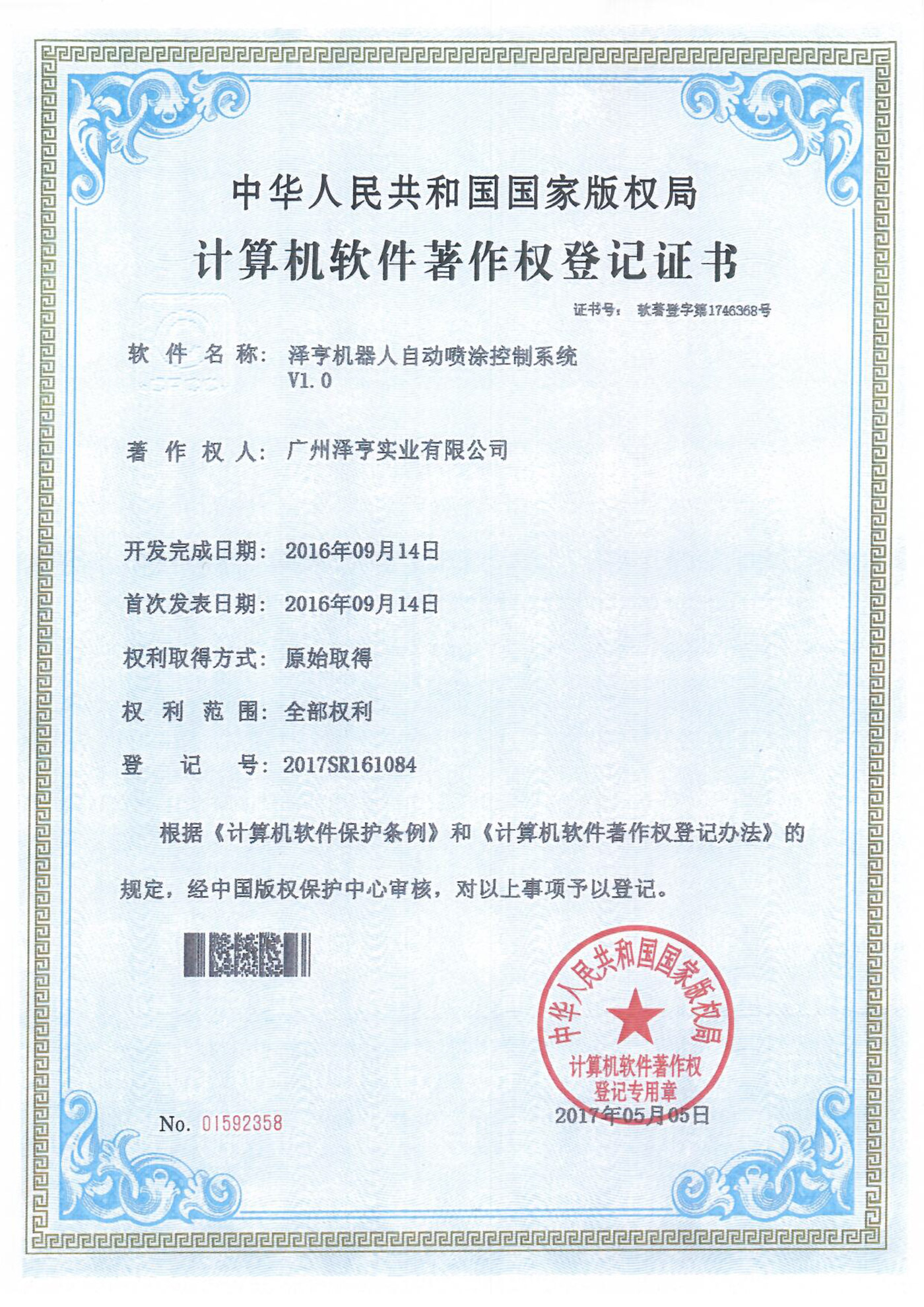 Kimsun robot automatic coating control system